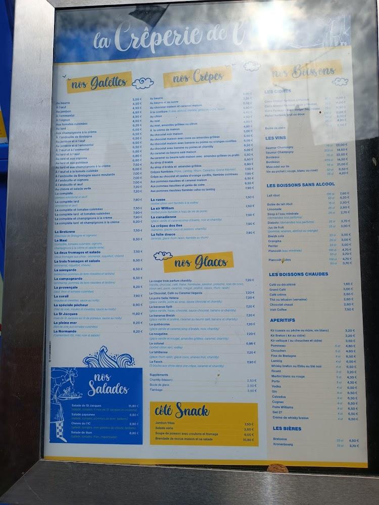 La Crêperie de l'Ic - Menu Image 3